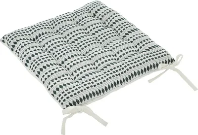 Produktbild von Sitzkissen MICAH, aus Baumwolle, im Vintage-Stil, 38 x 38 cm