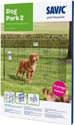 Image de Savic Puppies Hundepark schwarz