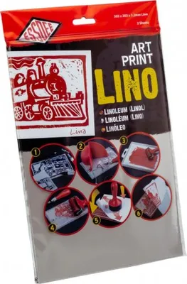 Obrázok produktu pre Essdee Linoleum Lino 406 x 305 x 3.2 mm