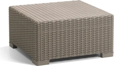 Produktbild von Zahradní stůl KETER California - 68 x 68 x 35 cm - cappucino