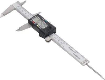 Produktbild von Digitaler Messschieber Innen und Aussenmessungen LCD Messgerät 0,01-150 mm Feststellfunktion - Schieblehre Digital