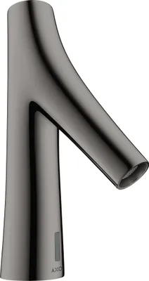 Produktbild von Elektronik-Waschtischmischer AXOR STARCK ORGANIC DN 15 m Temp.voreinst. Batt-Betr 6 V pol mit Temperaturvoreinstellung, Batteriebe polished black chrome