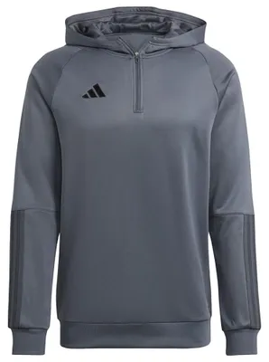 Immagine prodotto di Adidas - Felpa con cappuccio e zip corta "Tiro 23 Competition" da uomo PP2040 (S) (grigio)