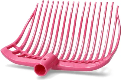 Immagine prodotto di Forca da letame in plastica rosa medio senza manico