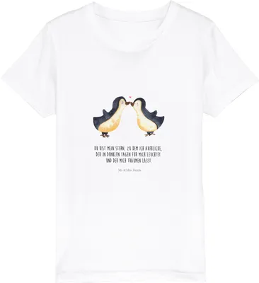 Produktbild von Mr. & Mrs. Panda Kleinkinder T-Shirt Koala Künstler 7-8 Jahre (122/128) - Weiß - Geschenk, Liebesgeschenk, Teenager, Kindershirt, Liebe, Zeichnen, Mädchen, Jungen