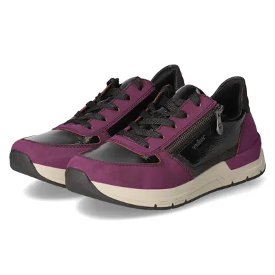 Produktbild von Rieker Damen Low Sneaker Lila Synthetik Größe: 41