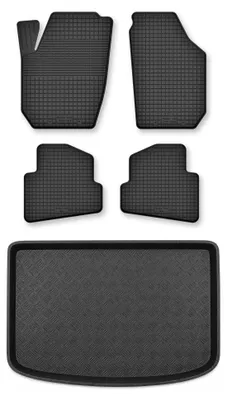 Obrázok produktu pre Vaničkové autokoberce + vaňa kufra pre: Audi A1 8X 2010- sportback (hatchback) 5 ks