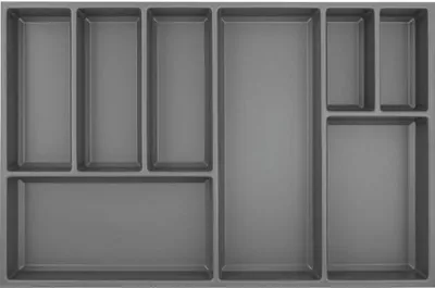Produktbild von Agoform Besteck Organizer Sky Besteckeinsatz 720x53x473 Kunststoff schiefergrau
