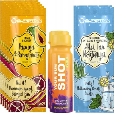 Obrázek produktu pro Supertan Papaya & Pomegranate 5x 15ml Tingle Bronzer +