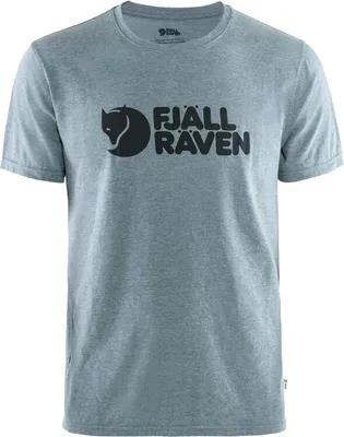 Obrázek produktu pro Fjällräven Logo M Uncle Blue/Melange L Tričko