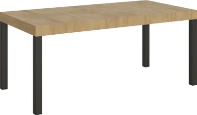 Produktbild von Ausziehbarer Tisch 90x180/284 cm Everyday Gestell Eiche Natur Anthrazit