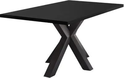 Produktbild von Esszimmertisch Elda 2 200 x 100 x 75 Esstisch Schwarzstahl 13520-200