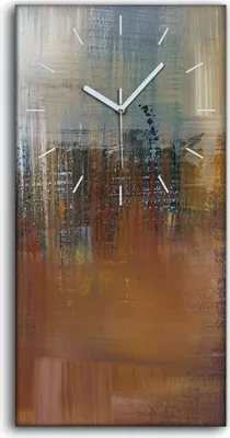 Produktbild von Dekor Leinwand Uhr Wandbilder Geräuschlos 30x60 Abstrakte Hintergründe - weiße Hände