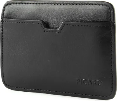 Produktbild von PICARD Leder Kartenhalter Apache Card Holder Black schwarz