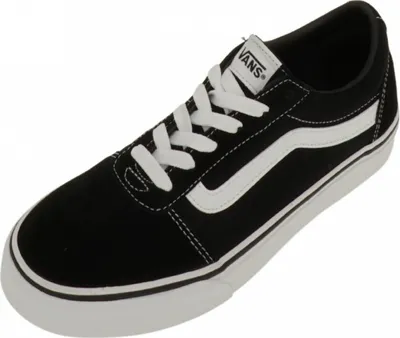Produktbild von VANS Damen Sneaker Ward 8260-35, 8260-36, 8260-36.5, 8260-37, 8260-38, 8260-38.5, 8260-39, 8260-40, 8260-40.5, 8260-41, 8260-42, 8260-42.5 VAN-VN0A3IUNIJU1 black/white 42.5