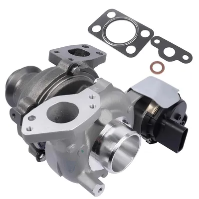 Immagine prodotto di Turbocompressore - 1.5 BlueHDi Turbo - compatibile con Citroen Berlingo, C3, C4, C5, Ford EcoSport, Kuga, Fiesta, Focus, Transit, Opel Crossland, Grandland X, Combo, Toyota ProAce, Peugeot Expert, completo di guarnizioni