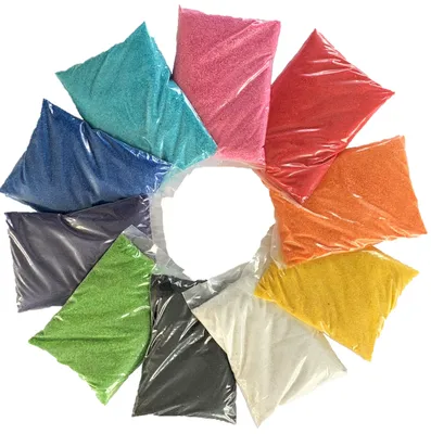 Produktbild von FARBSAND, Decosand Set 0,5mm (Mix 1) 10x500g = 5kg.