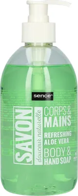 Produktbild von Sence - Erfrischende Aloe Vera - Handseife - Savon - 500 ml - 1 Stück