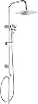 Produktbild von BADLAND Regendusche set Handbrause KVADRATO Duschsystem in Silber