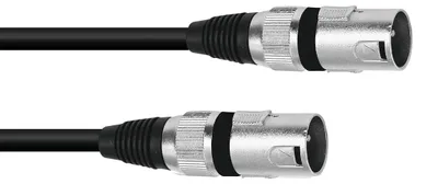 Productafbeelding van Audio-kabel - XLR-female (3-polig) / XLR-male (3-polig) - 0,20 meter