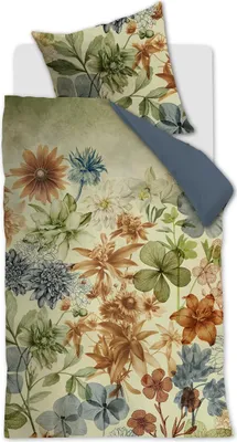 Produktbild von Beddinghouse Mako-Satin-Bettwäsche-Garnitur Florian Farbe Green Größe 155x220