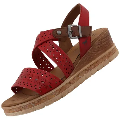 Image de Mustang Damen Sandalette Rot