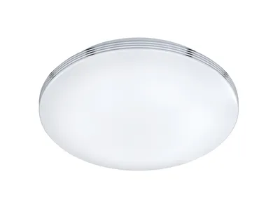 Produktbild von LED Deckenleuchte Badezimmerlampe APART Chrom Acryl weiß Ø 35 cm