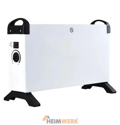 Produktbild von HotSerie Elektroheizung 2000W mit 3 Heizstufen, regelbarem Thermostat, sicherem Überhitzungsschutz, kompakter mobiler Heizkörper, Konvertor, Heizung