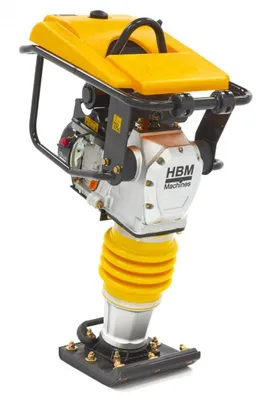 Produktbild von HBM Professional 6,5 PS Vibrationsplatte, Vibrationsstampfer inklusive Radsatz und Motorabdeckung