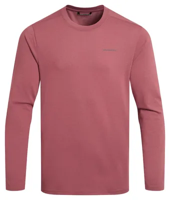 Produktbild von Craghoppers - "Abel" T-Shirt für Herren Langärmlig CG2195 (S) (Atlasrot)