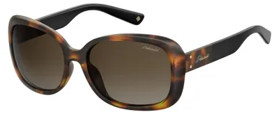 Produktbild von Polaroid PLD4069/G/S/X Damen-Sonnenbrille mit Vollrand, Kunststoff