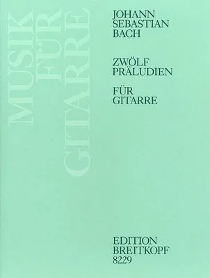 Produktbild von 12 Präludien für Gitarre