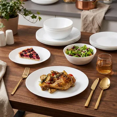 Produktbild von Prima Deco Classic 54-teiliges Essgeschirr-Set für 18 Personen