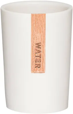 Produktbild von Sealskin Becher Pierra Polyresin weiß, 361870410