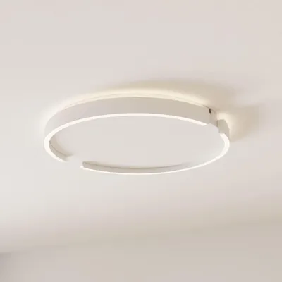 Productafbeelding van LUMIÈRE Design Menao Plafondlamp LED dimbaar bestuurbaar via app Ø 50 cm Wit