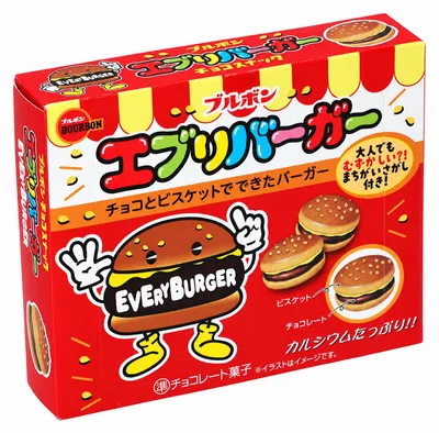 Produktbild von Bourbon EveryBurger Chocolatey Cookies 66g