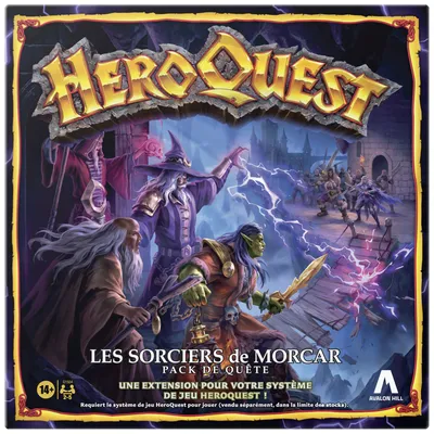 Produktbild von Hasbro Gaming Avalon Hill HeroQuest Morcars Magier, 14 Jahr(e), 90 min