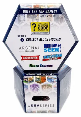Produktbild von Mistery Box Roblox  DEVSERIES Sammelfigur Blindbag– Überraschungsfigur, Brookhaven, Ninja Legends Mini Figur für Kinder, Sammelspielzeug