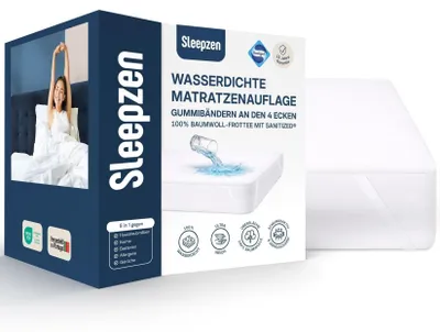 Produktbild von Wasserdichter Matratzenschoner, 180 x 200 cm, aus Baumwolle