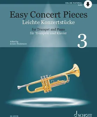 Produktbild von Leichte Konzertstücke Band 3. Trompete und Klavier