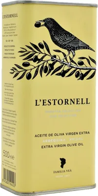 Obrázok produktu pre L'Estornell natives Olivenöl extra Arbequina-Picual 0,5L Dávka