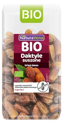 DAKTYLE SUSZONE BEZGLUTENOWE BIO 400 g - NATURAVENA