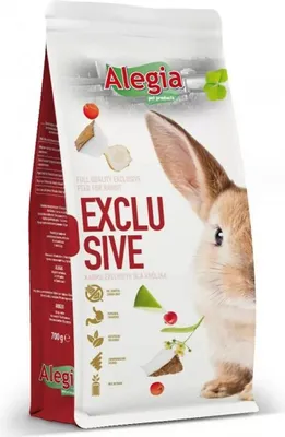Image de Nourriture pour lapins ALEGIA Exclusive Rabbit - 700 g
