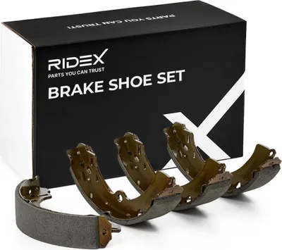 Produktbild von RIDEX Bremsbackensatz Trommelbremse Hinten für SEAT Leon Schrägheck (5F1) 70B0186