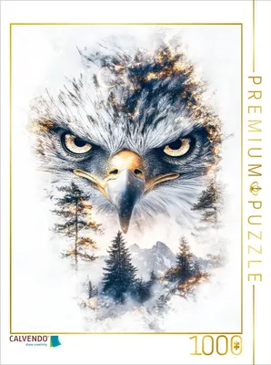 Produktbild von CALVENDO Puzzle Adler | 1000 Teile Lege-Größe 64x48cm Foto-Puzzle für glückliche Stunden