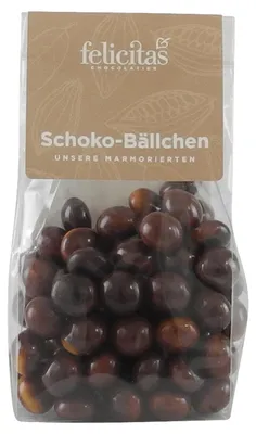 Produktbild von Schokobällchen von der "Confiserie Felicitas" (100 g)