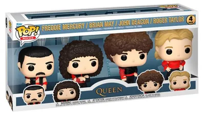 Produktbild von Queen POP! TV Vinyl Figuren 4er-Pack Radio Gaga 9 cm