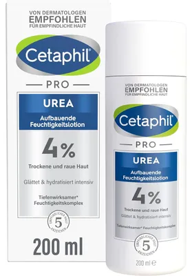 Produktbild von CETAPHIL Pro Urea 4% Lotion 200ml PZN 16660371