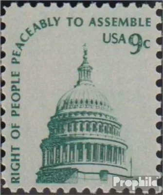 Produktbild von Briefmarken USA 1975 Mi 1195A z yb (kompl.Ausg.) postfrisch Americana -Kongreßgebäude Washington DC