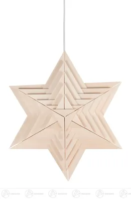 Produktbild von Fensterbild Weihnachtsstern (40cm) von Dregeno Seiffen